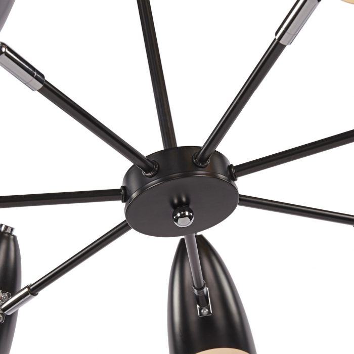 Candelabru Aida MOD033PL-07B, 7xE14, neagra, IP20, Maytoni [5]