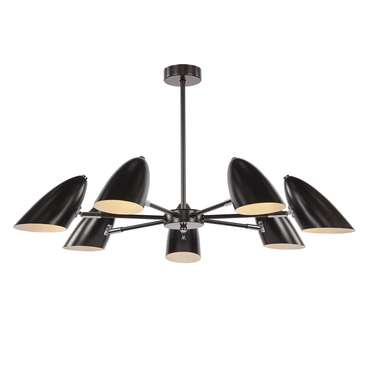 Candelabru Aida MOD033PL-07B, 7xE14, neagra, IP20, Maytoni [1]