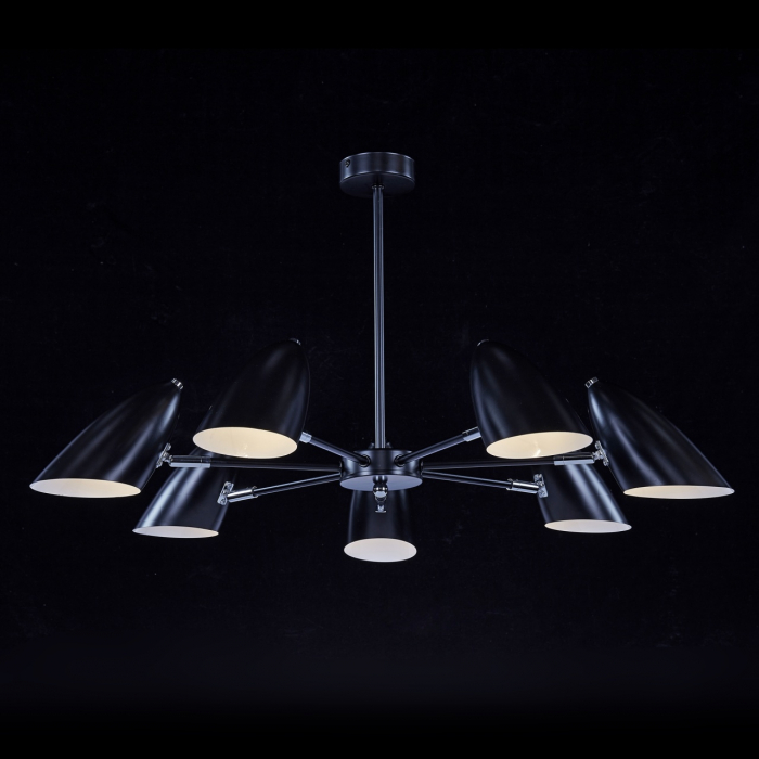 Candelabru Aida MOD033PL-07B, 7xE14, neagra, IP20, Maytoni [2]