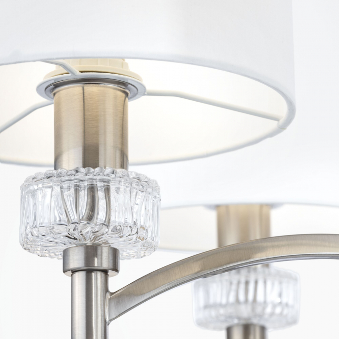 Candelabru Alicante MOD014CL-06N, 6xE14, nichel+alb, IP20, Maytoni [3]