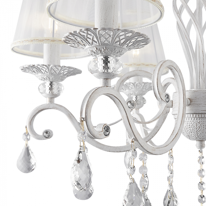 Candelabru Grace ARM247-06-G, 6xE14, alb+auriu, IP20, Maytoni [4]