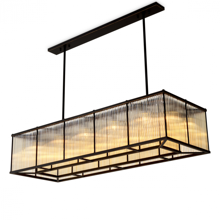   Candelabru Bernardi finisaj bronz rectangular 118576 EICHHOLTZ [1]