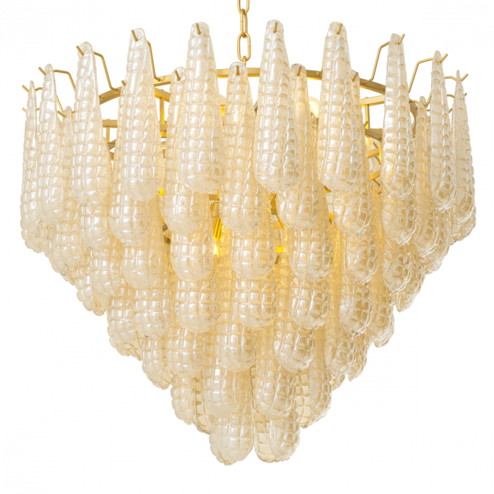   Candelabru Chaves L din sticlă de culoare champagne 118751 EICHHOLTZ [1]