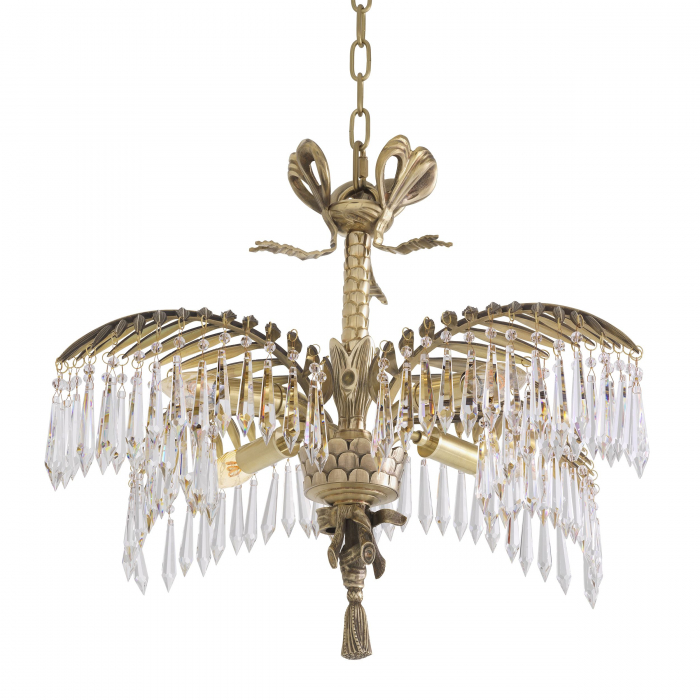   Candelabru Hildebrandt S finisaj din alamă vintage 112272N EICHHOLTZ [2]