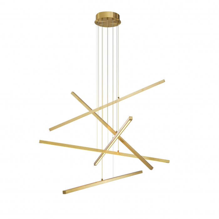   Candelabru Kimpton finisaj din alamă antică 113507 EICHHOLTZ [3]