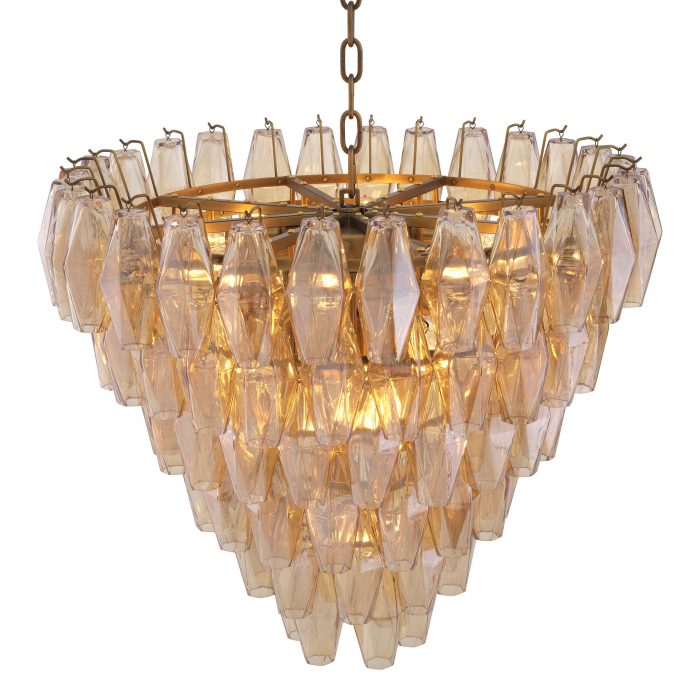   Candelabru Benini S finisaj din alamă antică 115167 EICHHOLTZ [3]