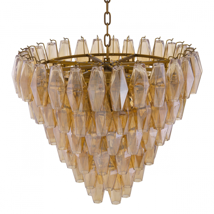   Candelabru Benini S finisaj din alamă antică 115167 EICHHOLTZ [6]
