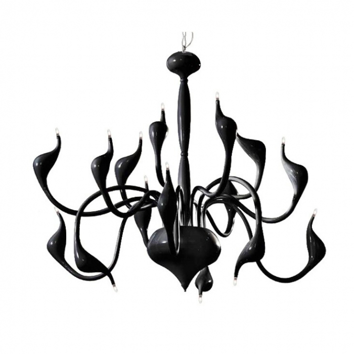Candelabru de lux Charles, auriu/negru/crom/alb, metal, design elegant modern, AZ 0045 - Azzardo [8]