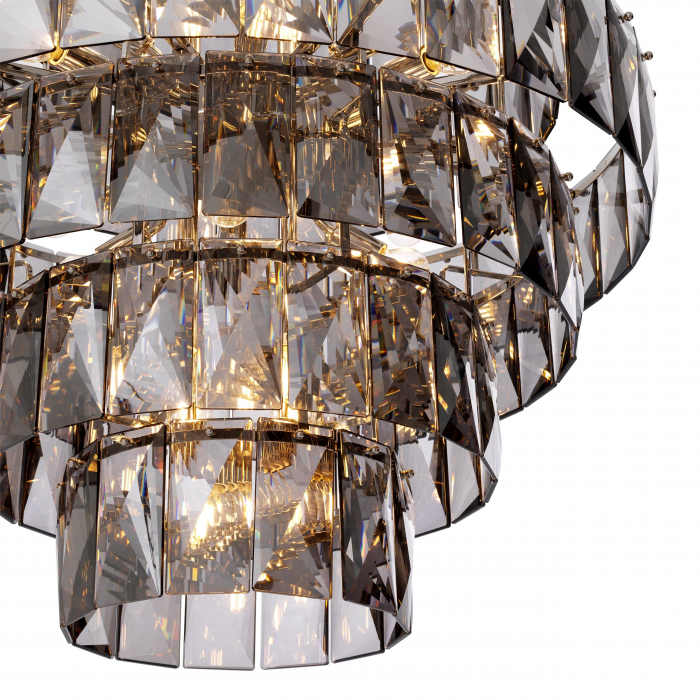   Candelabru Amazone L sticlă fumurie 113977 EICHHOLTZ [5]