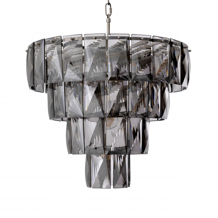   Candelabru Amazone S din sticlă fumurie 113978 EICHHOLTZ [2]