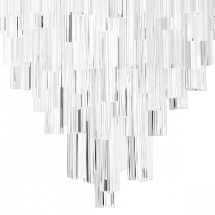  Candelabru Salerno din sticlă clară 109533 EICHHOLTZ [4]
