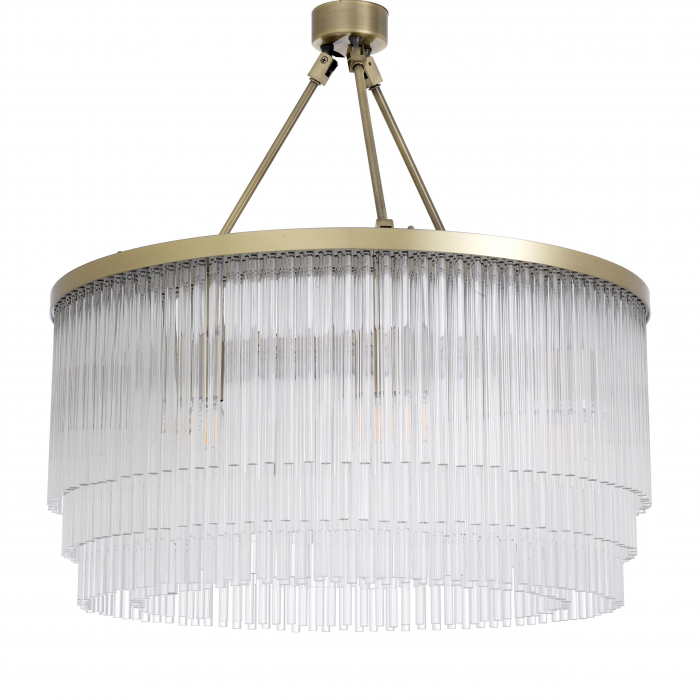   Candelabru Hector S finisaj din alamă periată ușoară 114396 EICHHOLTZ [2]