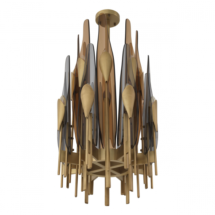   Candelabru Sky vertical finisaj din alamă antică 115138 EICHHOLTZ [5]