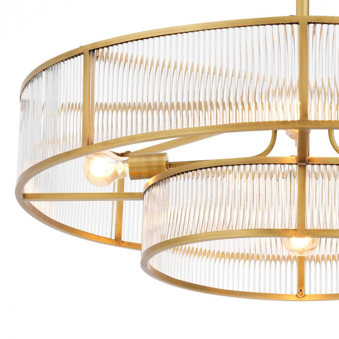   Candelabru Montparnasse finisaj din alamă antică 113186 EICHHOLTZ [5]