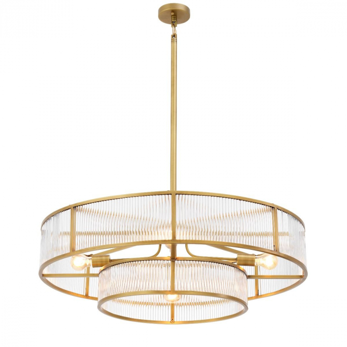   Candelabru Montparnasse finisaj din alamă antică 113186 EICHHOLTZ [3]