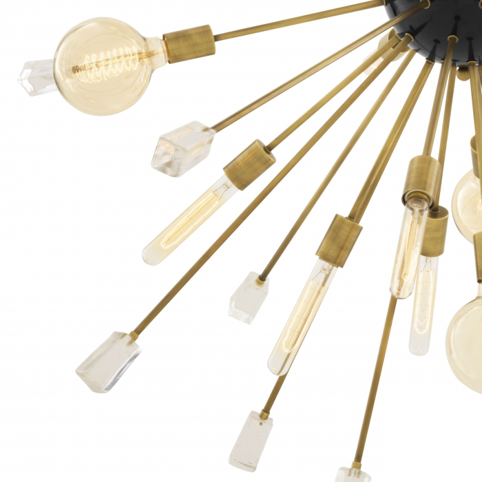 Candelabru de lux Tivoli L Ø148 cm stil retro negru/auriu | Eichholtz - 109504 [2]