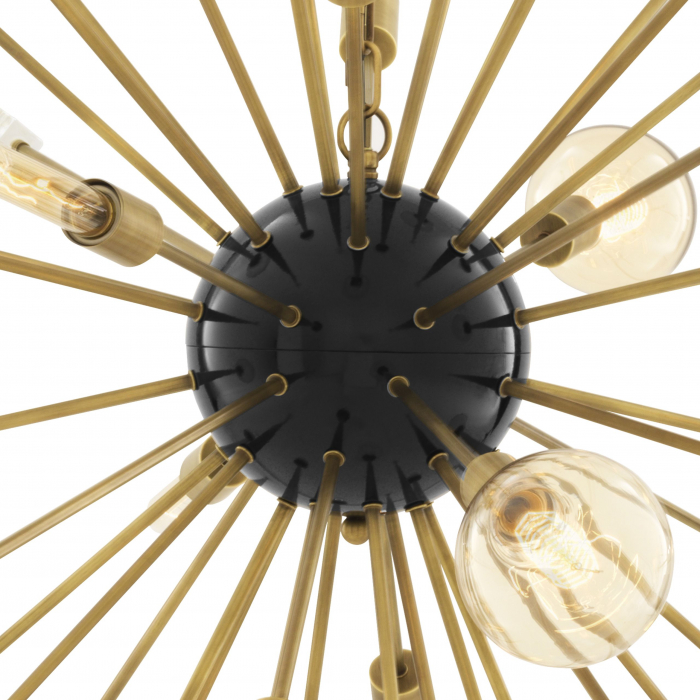 Candelabru de lux Tivoli L Ø148 cm stil retro negru/auriu | Eichholtz - 109504 [3]