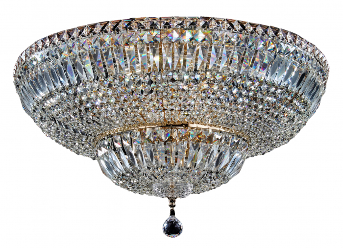 Candelabru Basfor DIA100-CL-16-G, 16xE14, auriu+transparent, IP20, Maytoni [4]
