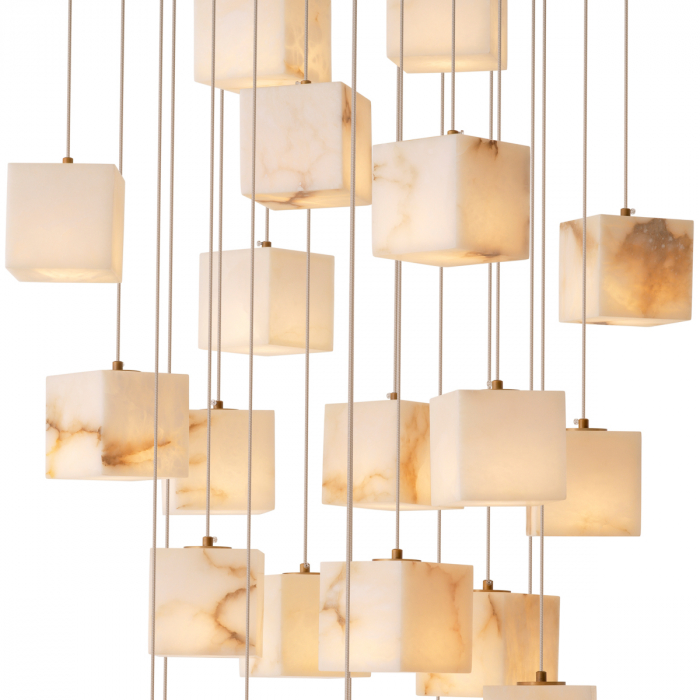   Candelabru Duboce finisaj din alamă antică 117364 EICHHOLTZ [4]