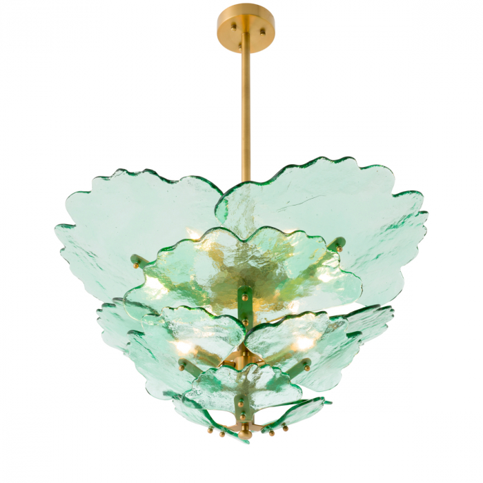   Candelabru Florina din sticlă verde 118404 EICHHOLTZ [2]