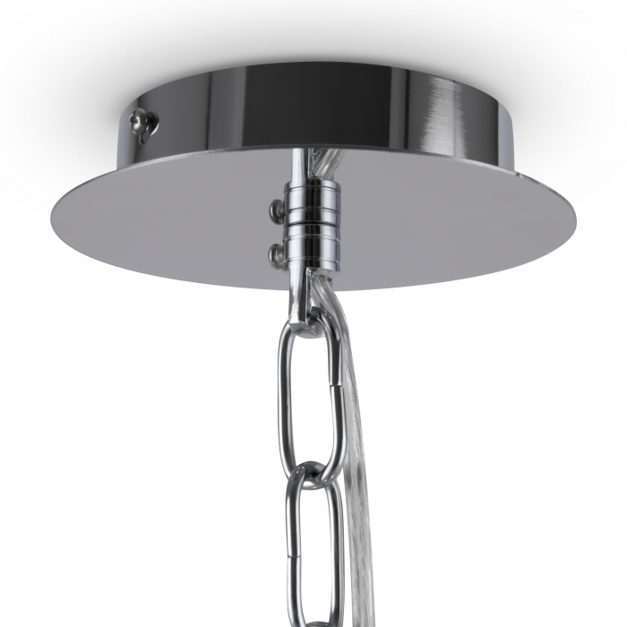 Candelabru Gelid MOD184-PL-04-CH, 4xE27, crom+transparent, IP20, Maytoni [4]