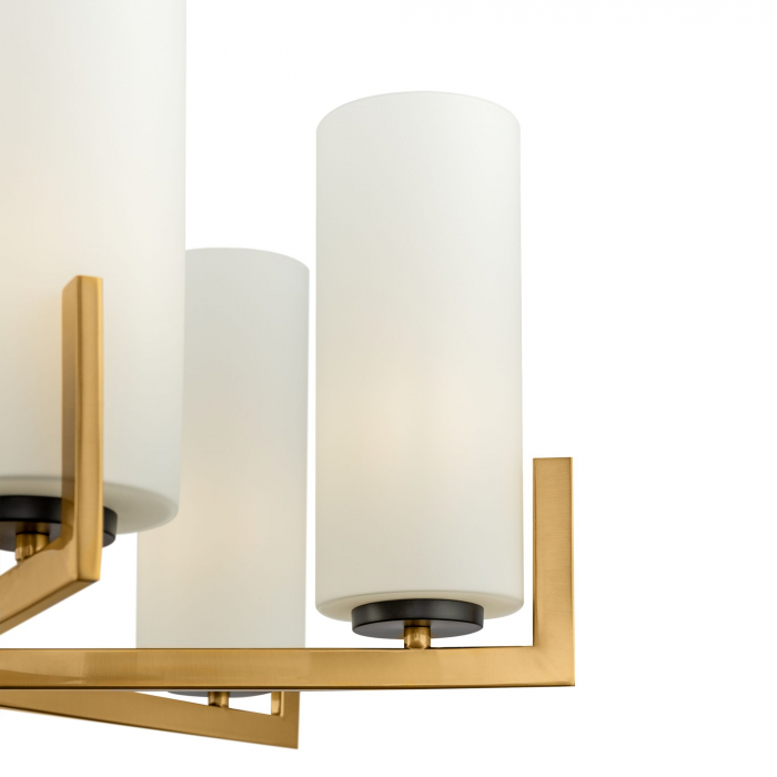 Candelabru Fortano MOD089PL-06BS, 6xE27, auriu+alb, IP20, Maytoni [3]