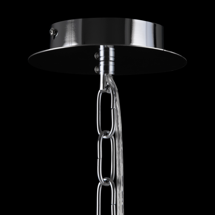 Candelabru Gelid MOD184-PL-04-CH, 4xE27, crom+transparent, IP20, Maytoni [5]