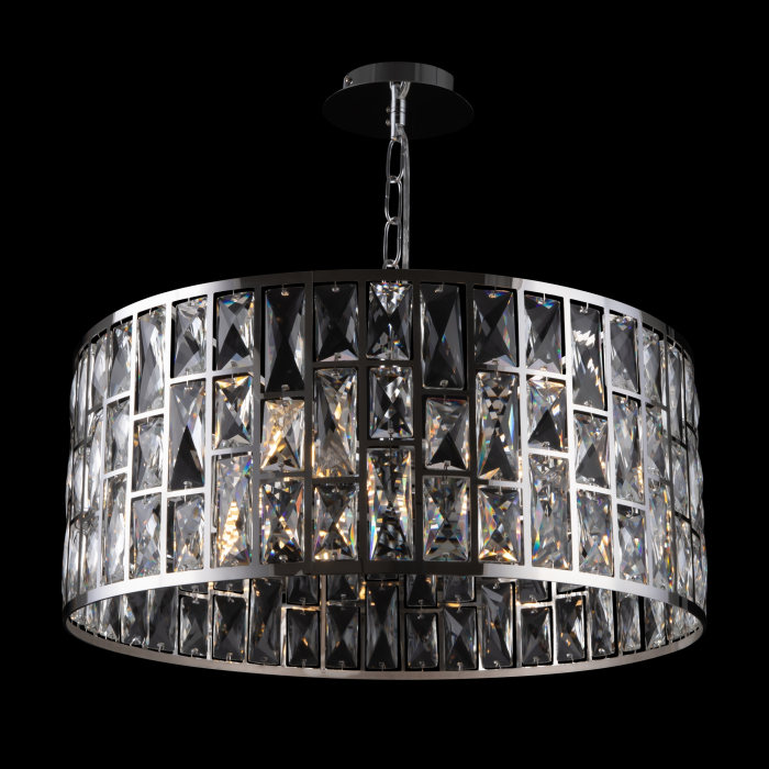 Candelabru Gelid MOD184-PL-04-CH, 4xE27, crom+transparent, IP20, Maytoni [3]
