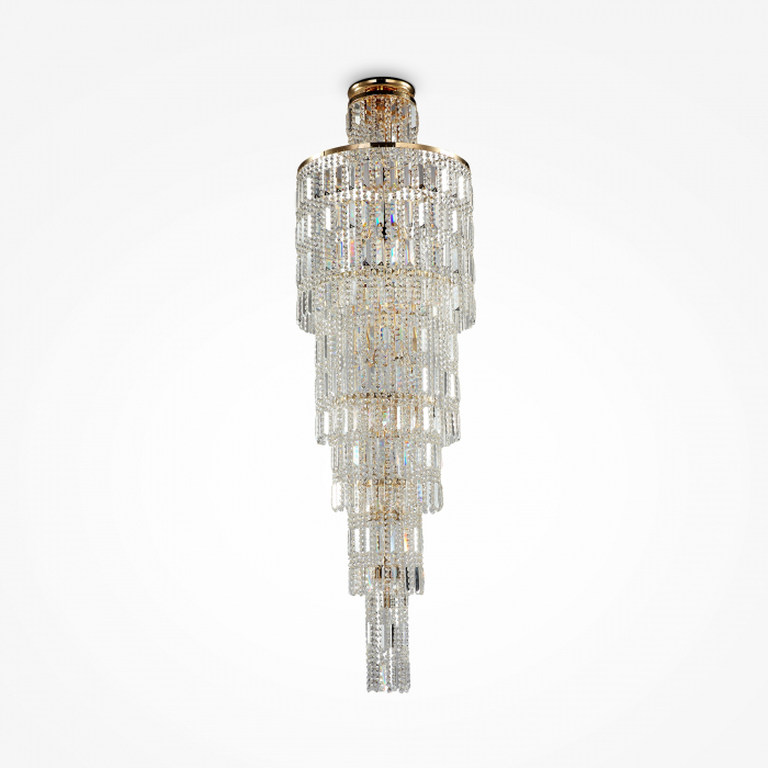 Candelabru Niagara DIA003-PT50-G, 16xE14, auriu+transparent, IP20, Maytoni [1]