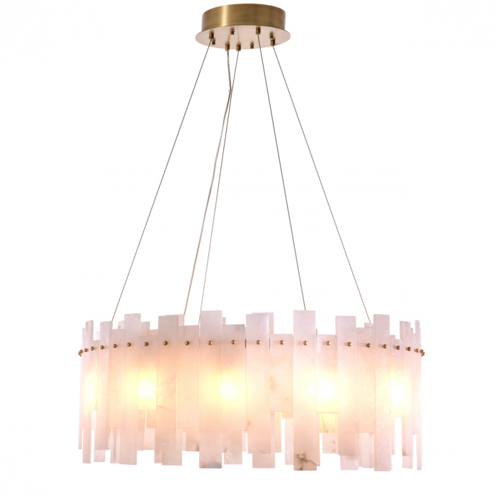   Candelabru Pizzorni finisaj din alamă antică 117360 EICHHOLTZ [3]