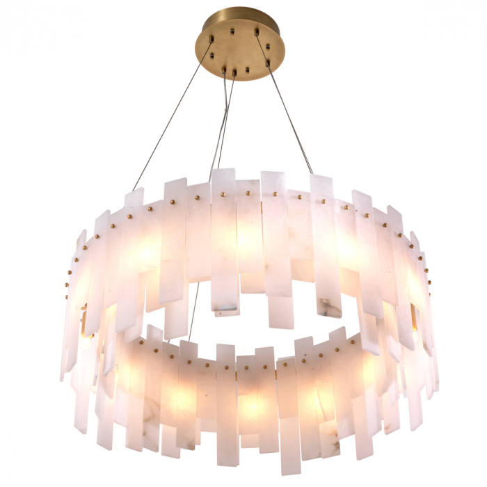   Candelabru Pizzorni finisaj din alamă antică 117360 EICHHOLTZ [6]