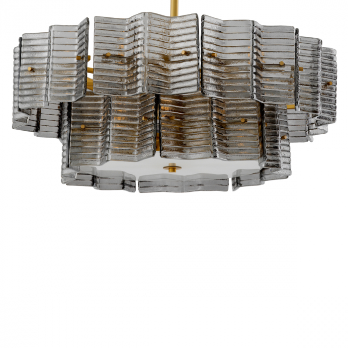   Candelabru Silvano din sticlă fumurie 119341 EICHHOLTZ [3]