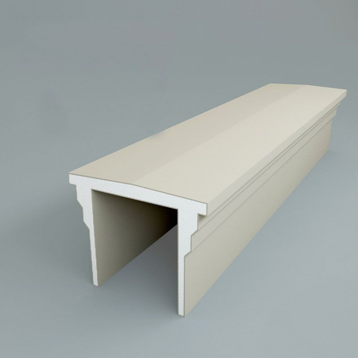Capac decorativ pentru gard GT02.1A - 32x18.5x200 cm [1]