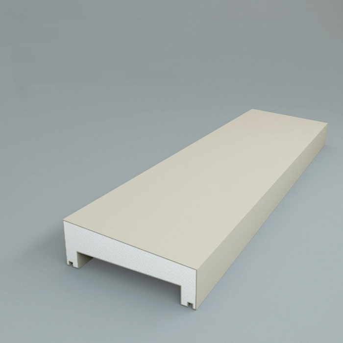 Capac decorativ pentru gard GT06.3A - 37x8x200 cm [1]