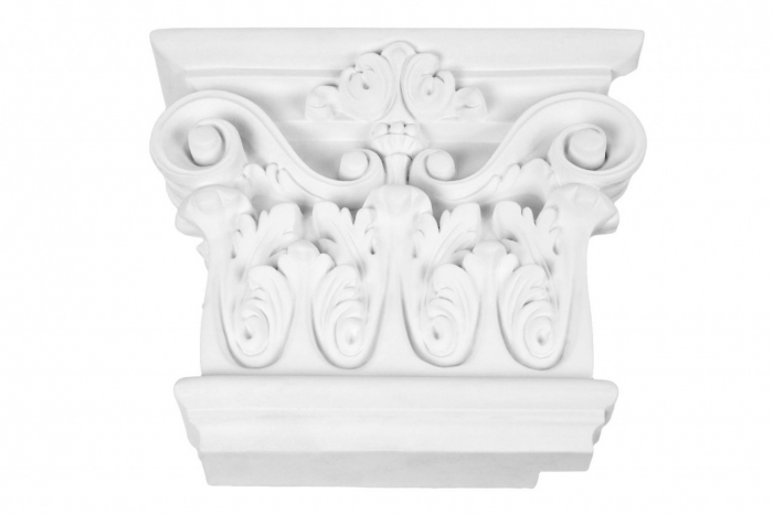 Capitel pilastru din poliuretan PL259L - 19.1x21.6x6.5 cm [1]