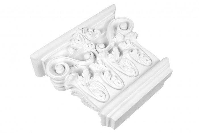 Capitel pilastru din poliuretan PL259L - 19.1x21.6x6.5 cm [5]