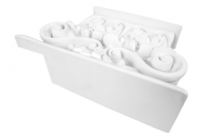 Capitel pilastru din poliuretan PL259L - 19.1x21.6x6.5 cm [2]