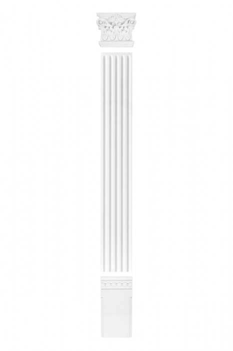 Capitel pilastru din poliuretan PL259L - 19.1x21.6x6.5 cm [4]