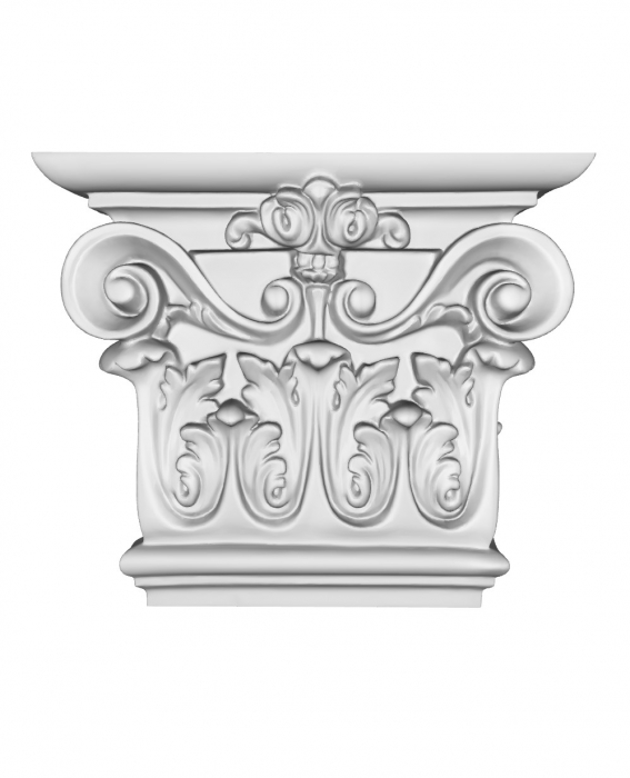 Capitel pilastru din poliuretan PL259R - 19.1x21.6x6.5 cm [1]
