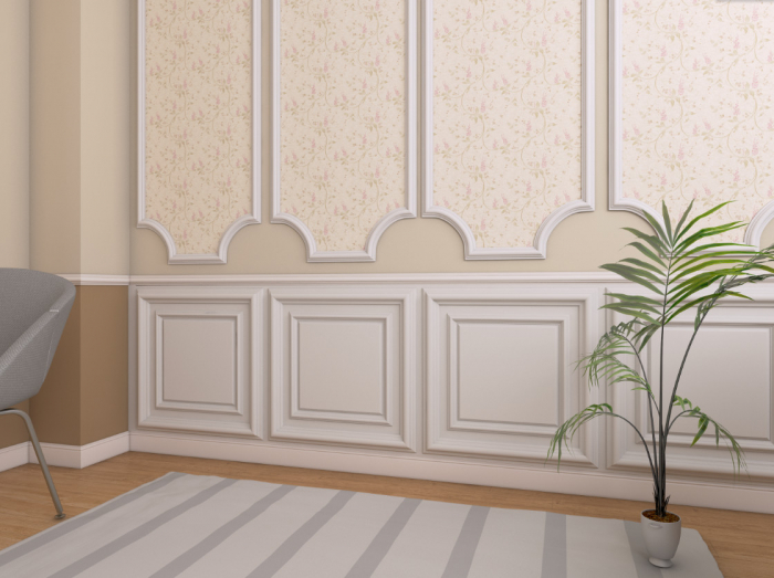 Caseta de tavan din poliuretan R209 - 60.4x60.4x4 cm [3]