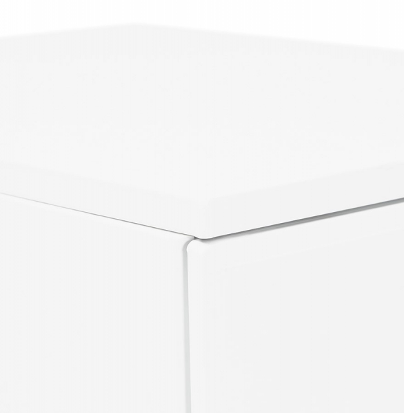 Casetiera alba metal cu 3 sertare OFFICIO 40x52 cm cu incuietoare, OA00130WH - Kokoon [11]