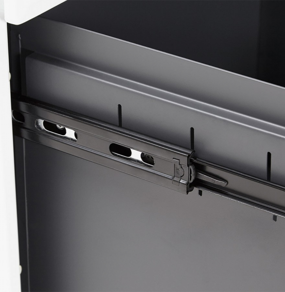 Casetiera alba metal cu 3 sertare OFFICIO 40x52 cm cu incuietoare, OA00130WH - Kokoon [16]