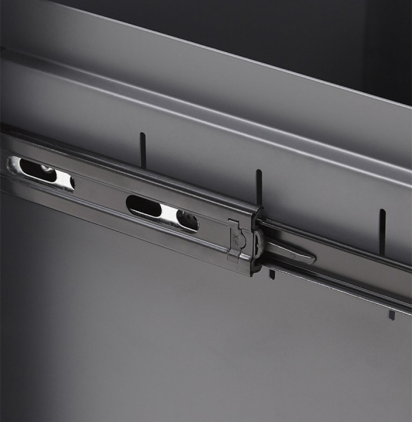 Casetiera gri metal cu 3 sertare OFFICIO 40x52 cm cu incuietoare, OA00150GR - Kokoon [16]