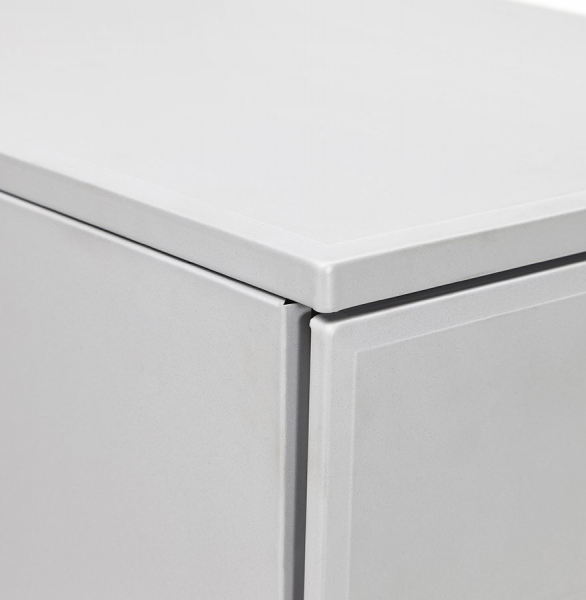Casetiera gri metal cu 3 sertare OFFICIO 40x52 cm cu incuietoare, OA00150GR - Kokoon [11]
