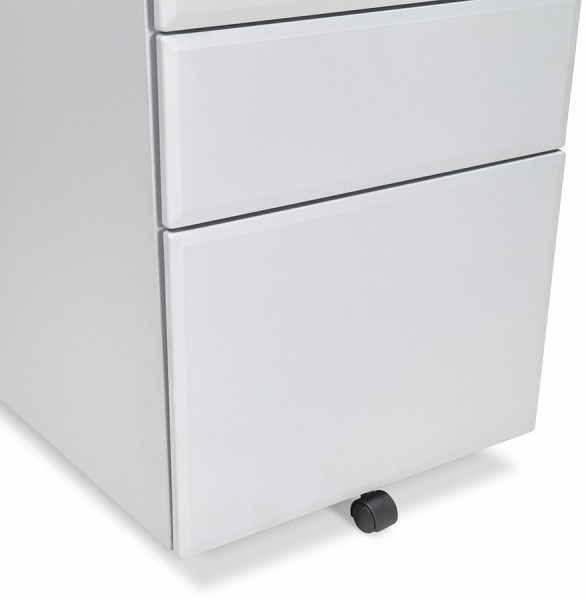 Casetiera gri metal cu 3 sertare OFFICIO 40x52 cm cu incuietoare, OA00150GR - Kokoon [14]