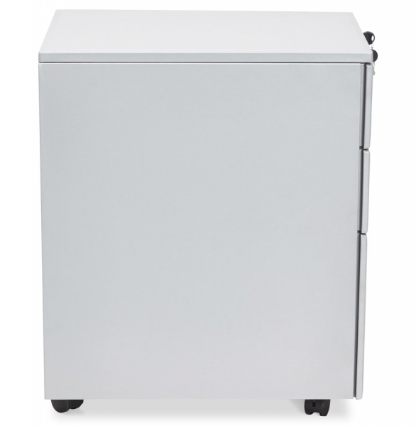 Casetiera gri metal cu 3 sertare OFFICIO 40x52 cm cu incuietoare, OA00150GR - Kokoon [3]