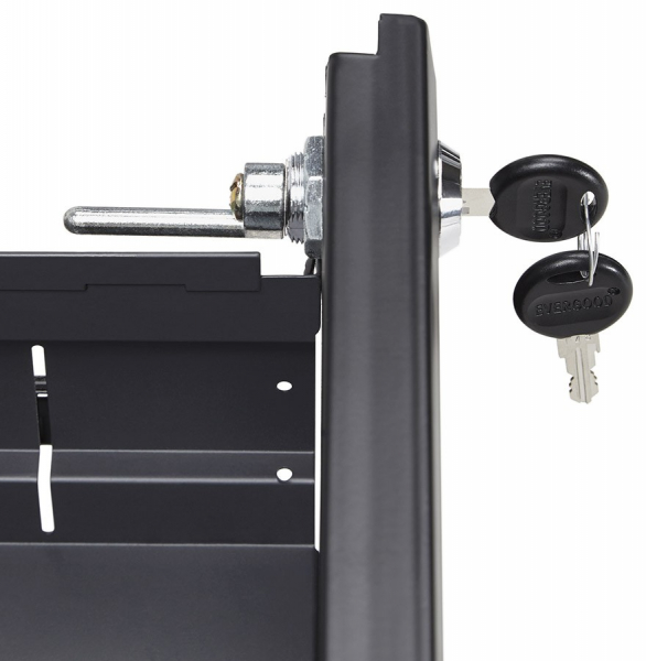 Casetiera neagra metal cu 3 sertare OFFICIO 40x52 cm cu incuietoare, OA00140BL - Kokoon [13]