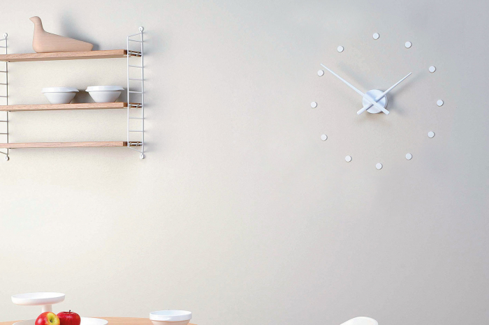 Ceas decorativ perete Oj Mini Ø50 cm stil minimalist, diverse culori, MP010 - NOMON [8]