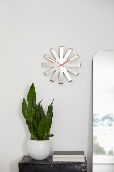 Ceas Decorativ Ribbon 31x6x31 cm, Oțel - Umbra [4]