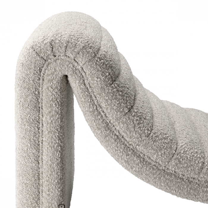   Chaise Longue Pioneer bouclé gri 116132 EICHHOLTZ [4]